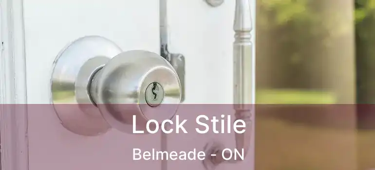  Lock Stile Belmeade - ON