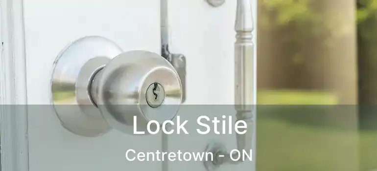  Lock Stile Centretown - ON