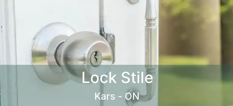  Lock Stile Kars - ON