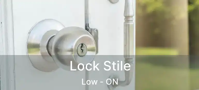  Lock Stile Low - ON