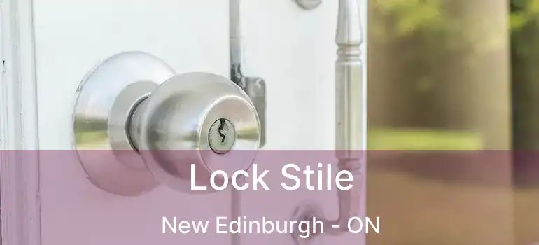  Lock Stile New Edinburgh - ON