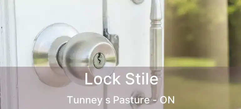  Lock Stile Tunney s Pasture - ON