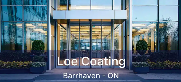  Loe Coating Barrhaven - ON