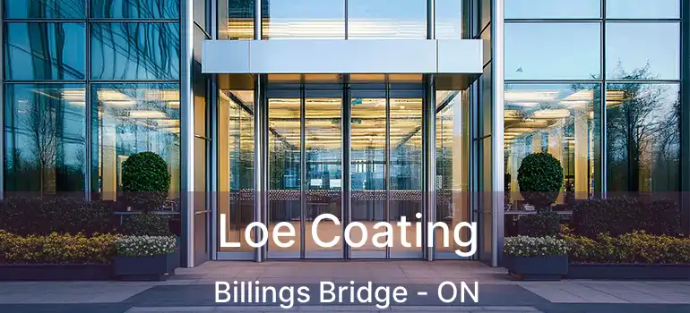  Loe Coating Billings Bridge - ON