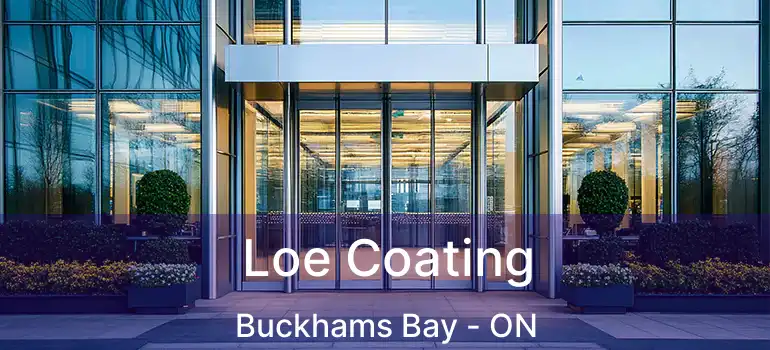  Loe Coating Buckhams Bay - ON