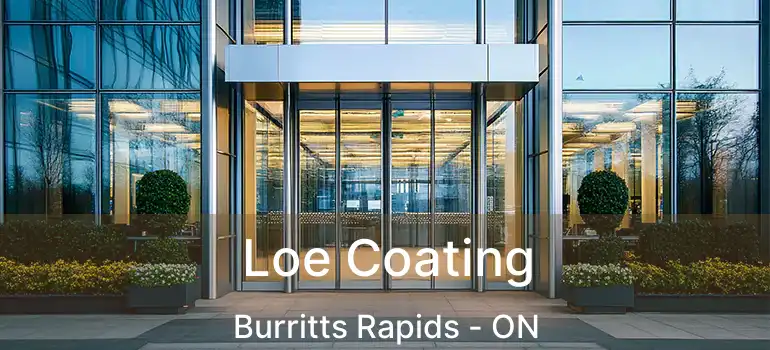  Loe Coating Burritts Rapids - ON