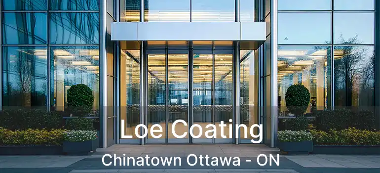  Loe Coating Chinatown Ottawa - ON