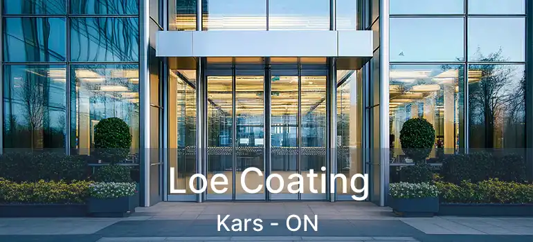  Loe Coating Kars - ON