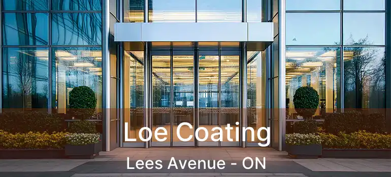  Loe Coating Lees Avenue - ON