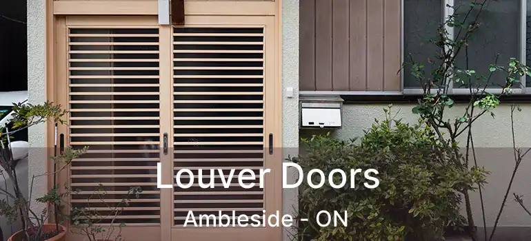  Louver Doors Ambleside - ON