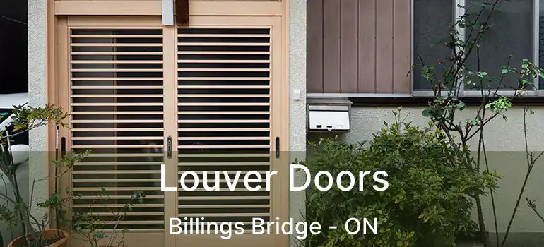  Louver Doors Billings Bridge - ON