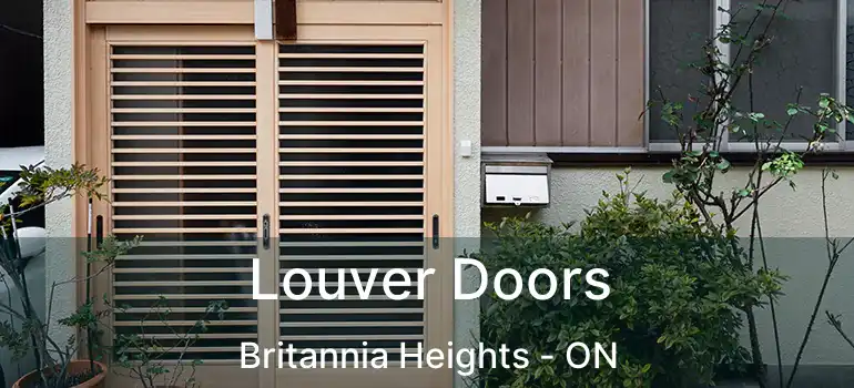  Louver Doors Britannia Heights - ON