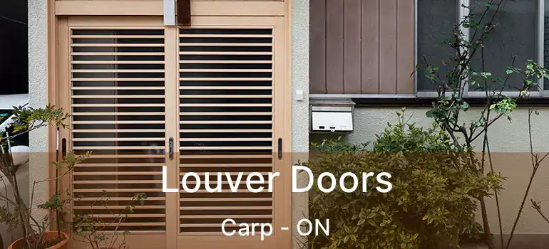  Louver Doors Carp - ON