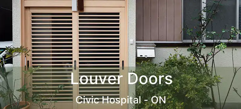  Louver Doors Civic Hospital - ON