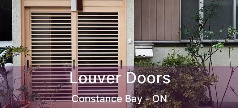  Louver Doors Constance Bay - ON