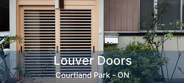  Louver Doors Courtland Park - ON