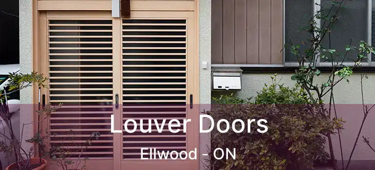  Louver Doors Ellwood - ON