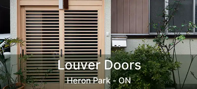  Louver Doors Heron Park - ON