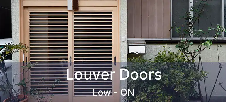  Louver Doors Low - ON