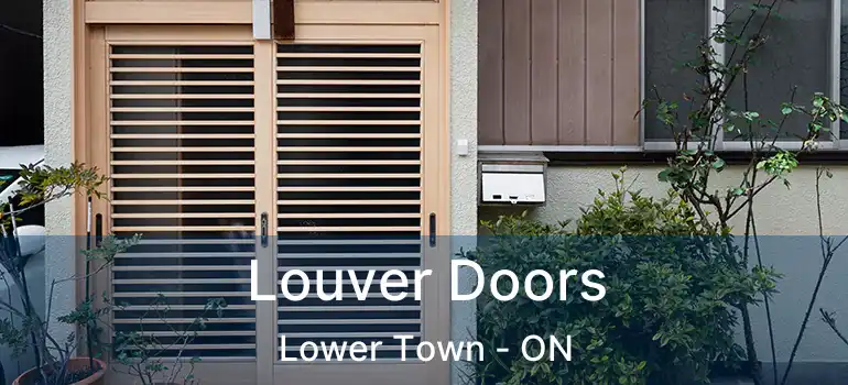  Louver Doors Lower Town - ON