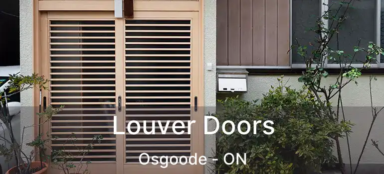  Louver Doors Osgoode - ON