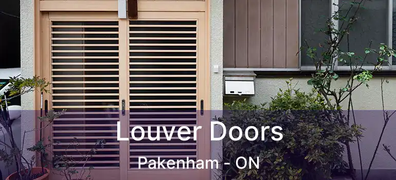  Louver Doors Pakenham - ON