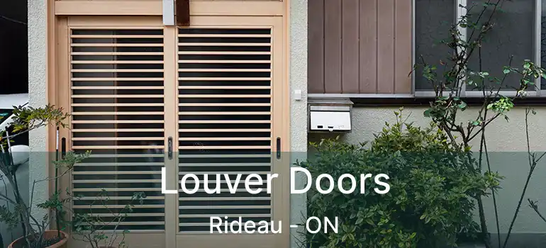  Louver Doors Rideau - ON