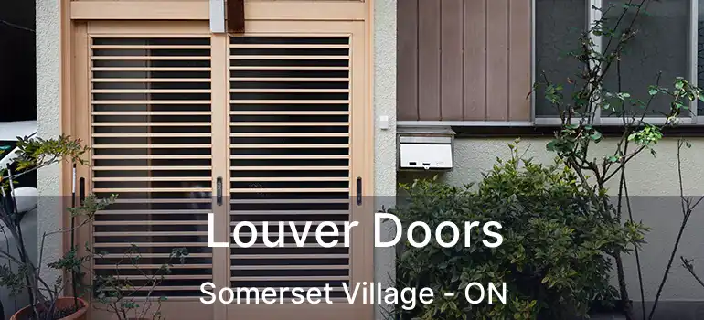  Louver Doors Somerset Village - ON