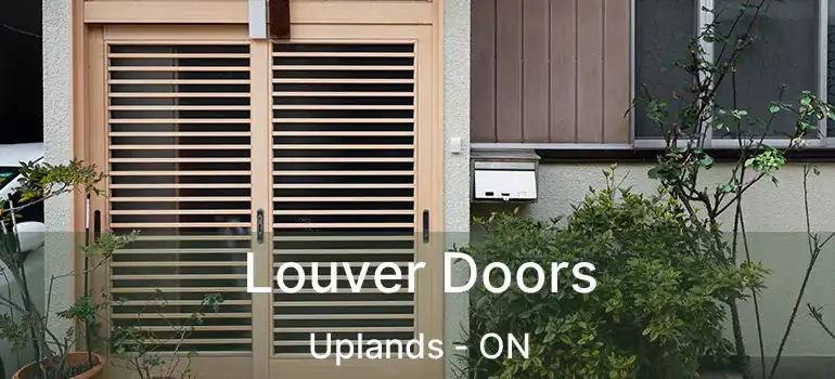  Louver Doors Uplands - ON