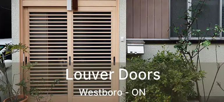  Louver Doors Westboro - ON