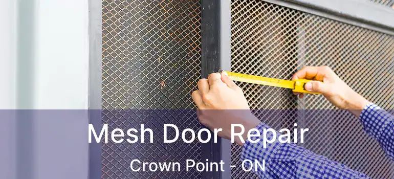  Mesh Door Repair Crown Point - ON