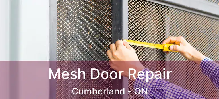  Mesh Door Repair Cumberland - ON