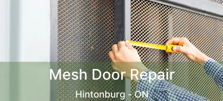  Mesh Door Repair Hintonburg - ON