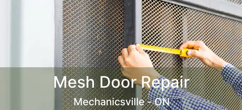  Mesh Door Repair Mechanicsville - ON