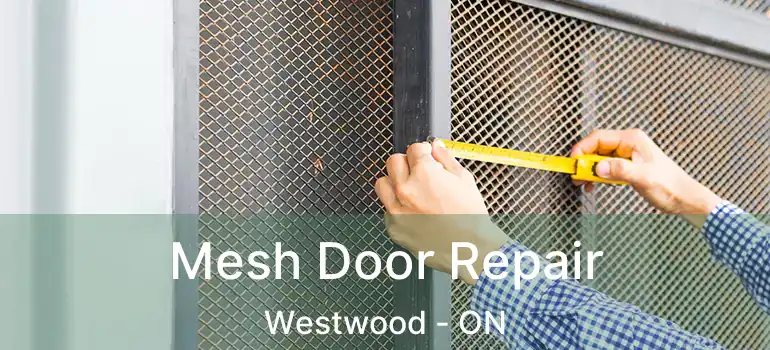  Mesh Door Repair Westwood - ON