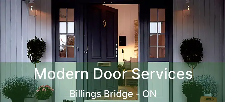  Modern Door Services Billings Bridge - ON