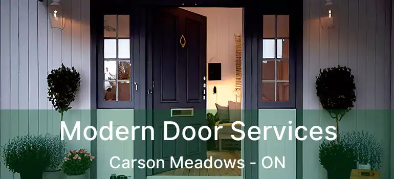  Modern Door Services Carson Meadows - ON