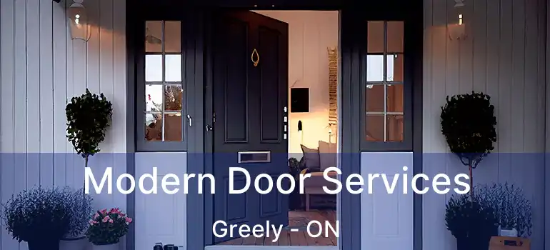  Modern Door Services Greely - ON