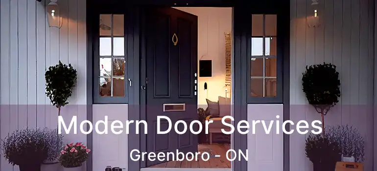  Modern Door Services Greenboro - ON