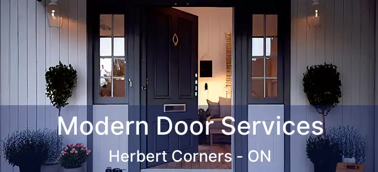  Modern Door Services Herbert Corners - ON