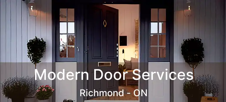  Modern Door Services Richmond - ON