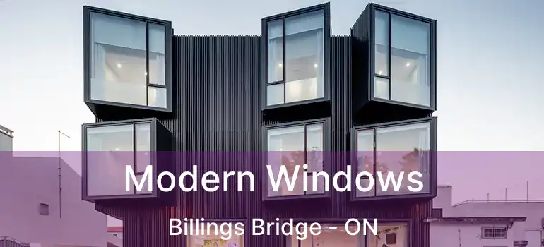  Modern Windows Billings Bridge - ON