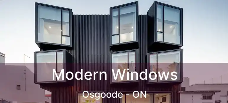  Modern Windows Osgoode - ON