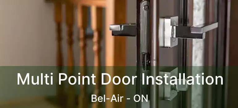  Multi Point Door Installation Bel-Air - ON