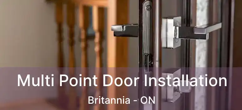  Multi Point Door Installation Britannia - ON