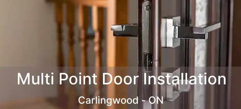  Multi Point Door Installation Carlingwood - ON