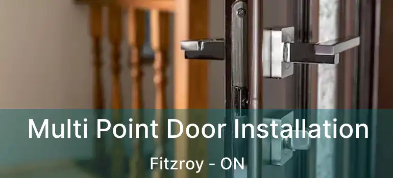  Multi Point Door Installation Fitzroy - ON