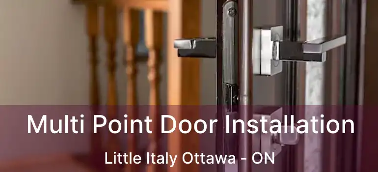  Multi Point Door Installation Little Italy Ottawa - ON