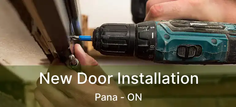  New Door Installation Pana - ON