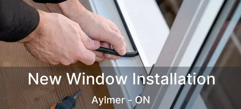  New Window Installation Aylmer - ON